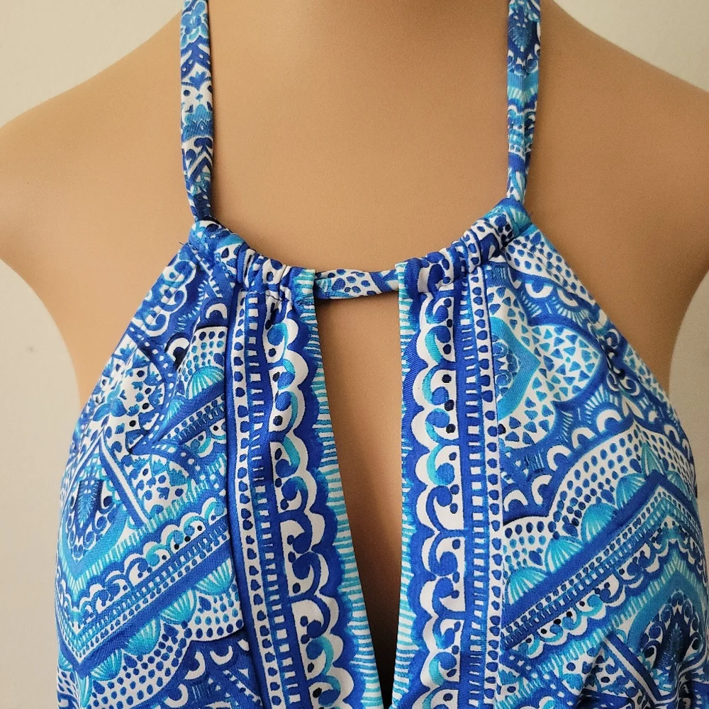 Liz Claiborne Bathing Suit Top Size 14 - Picture 4 of 11